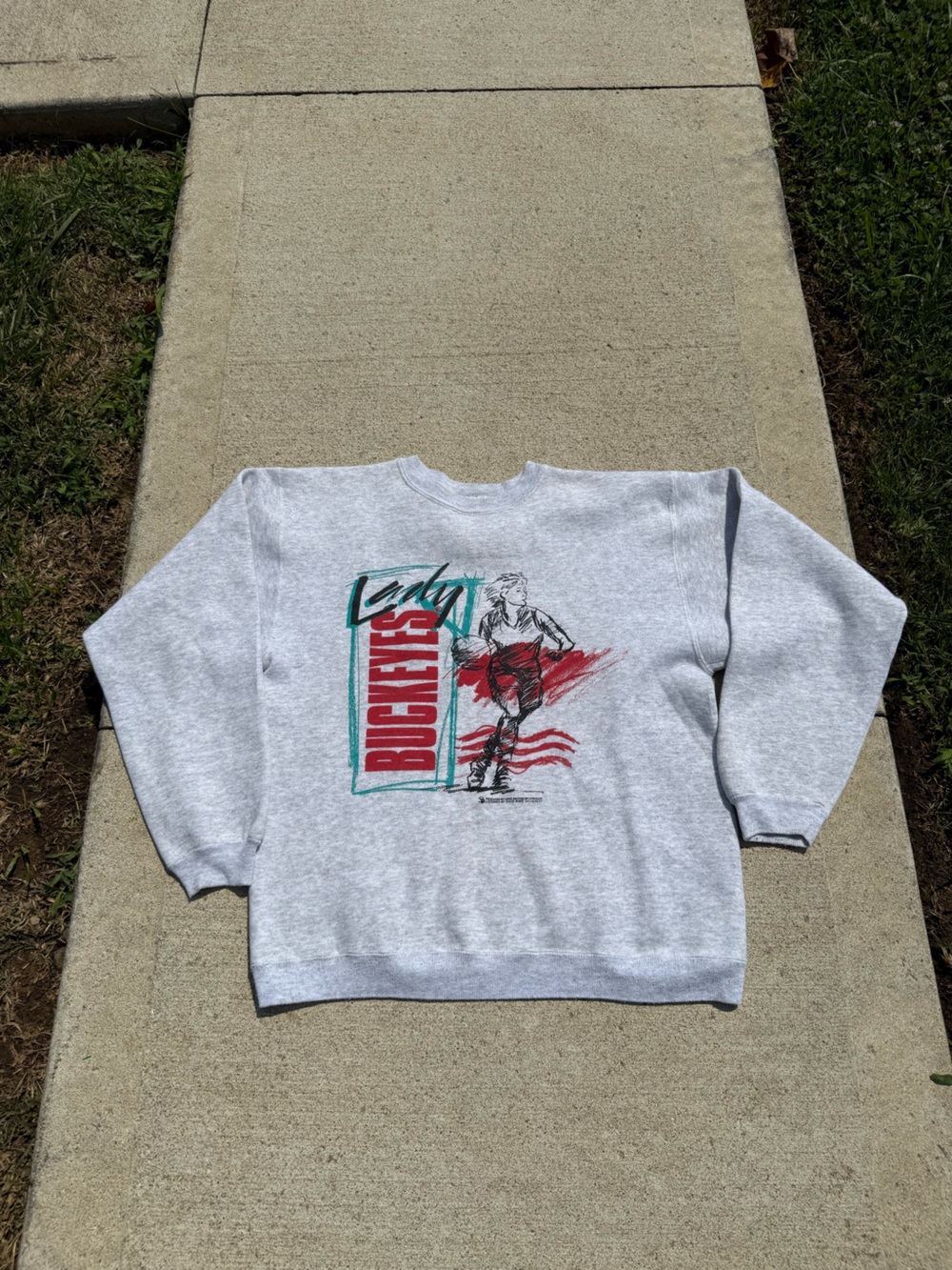 Vintage Ohio State Lady Buckeyes Women’s Basketball Crewneck
